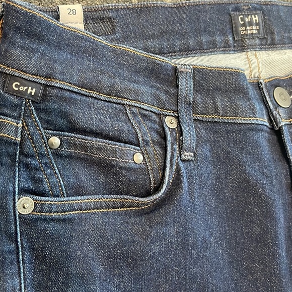 CITIZENS of Humanity Dark Blue Denim Rocket High Rise Skinny size 28 - Picture 3 of 5